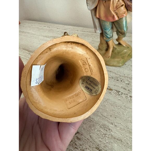 Lot of 6 Fontanini Plastic Figurines - Picture 6 of 7